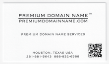 Load image into Gallery viewer, Premium Domain Name™ Business Card